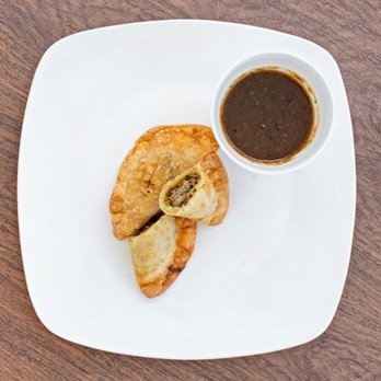 Krave Trinbago Eats - Beef pie - Trinidadian Near Me - Houston, Texas