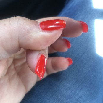 Professionail & Spa - Acrylic not put on correctly - Nail Salons Near Me - Rowland Heights, California