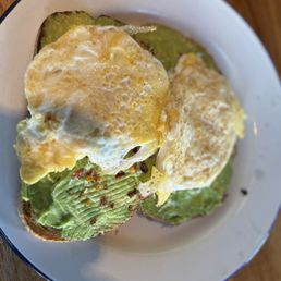 Avocado Toast with fried egg