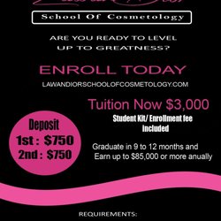 Lawan Dior School Of Cosmetology - We Are Herr To Help You Reach Your Goals In The Industry. You Are On Your Way To Becoming A Success In The Beauty Industry..