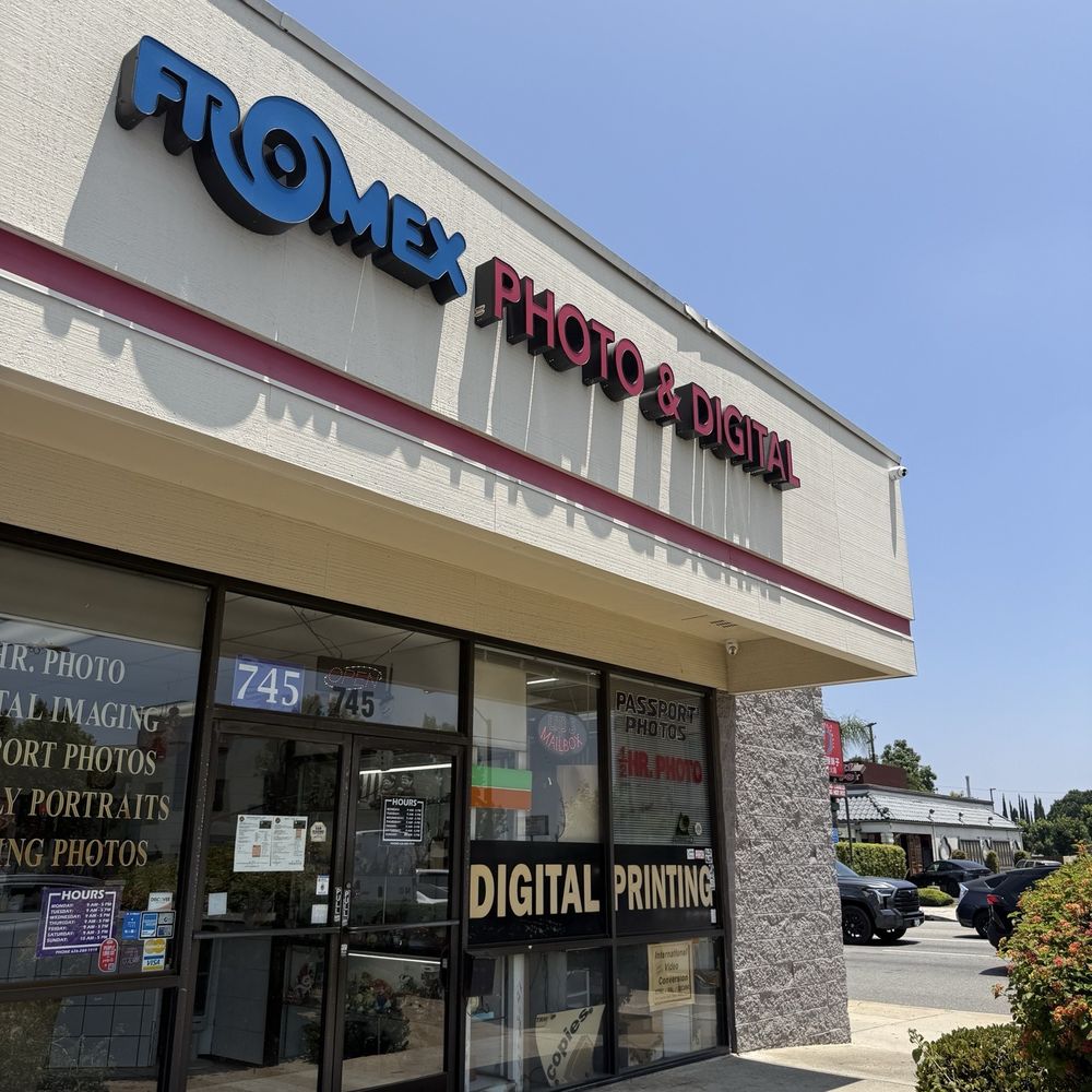 Fromex One Hour Photo Systems - Exterior - Photography Stores & Services Near Me - San Gabriel, California Fromex One Hour Photo Systems - Exterior - Photography Stores & Services Near Me - San Gabriel, California