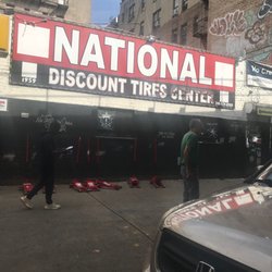 National Discount Tires - Front entrance