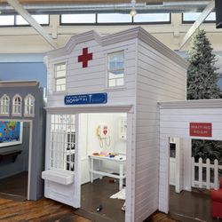 Tiny Town - A picture of their mini animal hospital