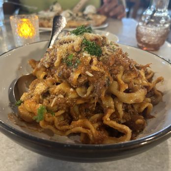 Gemelli Restaurant - Mafalda Ragu - Italian Near Me - Asheville, North Carolina