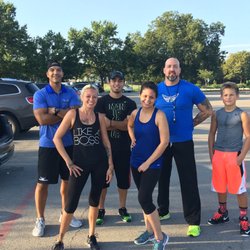 ANEW Fitness of Texas - Here are some of the clients from our bootcamp in a group photo.
