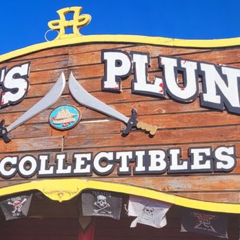 Pirates Plunder - Signage - Antiques Near Me - Newport, Oregon Pirates Plunder - Signage - Antiques Near Me - Newport, Oregon