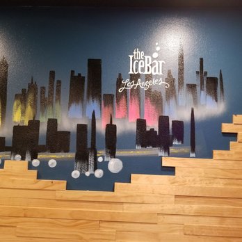 The Ice Bar - Painting and logo on the side wall - Bubble Tea Near Me - Northridge, California The Ice Bar - Painting and logo on the side wall - Bubble Tea Near Me - Northridge, California
