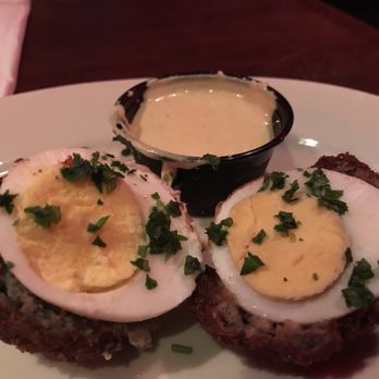 Redcoat Tavern - Scotch Egg! A must try! - Bars Near Me - Royal Oak, Michigan Redcoat Tavern - Scotch Egg! A must try! - Bars Near Me - Royal Oak, Michigan