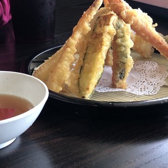 Sushi 21 - I tried their hot green tea, the fried tempura, and the sushi S.B Wrap Roll (no rice). - Sushi Bars Near Me - San Pedro, California