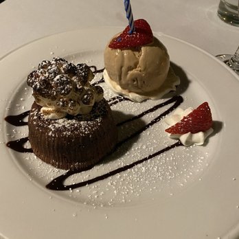 Copley's - Chocolate Soufflé Cake? Lol - New American Near Me - Palm Springs, California Copley's - Chocolate Soufflé Cake? Lol - New American Near Me - Palm Springs, California