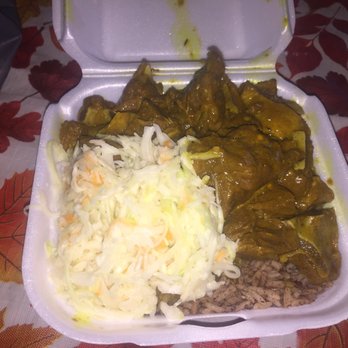 Kings Delight - Curry goat with rice and peas,and coleslaw. - Caribbean Near Me - Toronto, Ontario Kings Delight - Curry goat with rice and peas,and coleslaw. - Caribbean Near Me - Toronto, Ontario