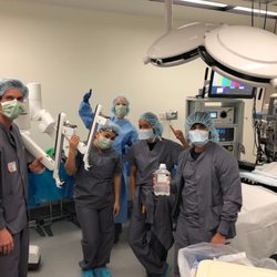 Prime Surgical Center Of Newport Beach - Robotics Team getting ready for surgery!