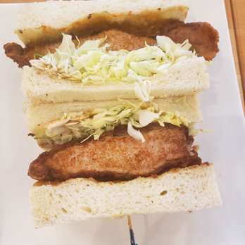 Proper Rose Garden - Tonkatsu sandwich (redo) - Themed Cafes Near Me - Katy, Texas