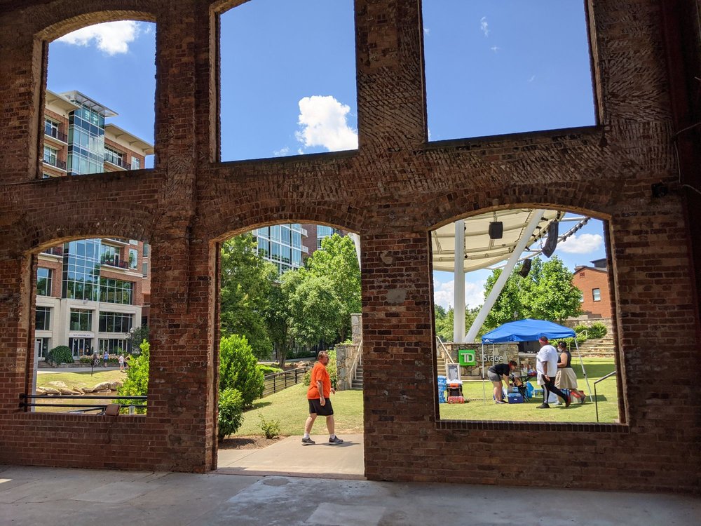 The Wyche Pavilion - wedding in Greenville, SC
