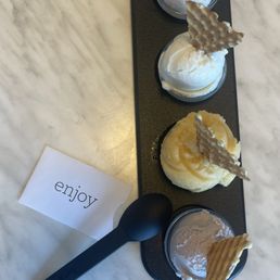 The ice cream flights that you must try. The ice cream flights that you must try.