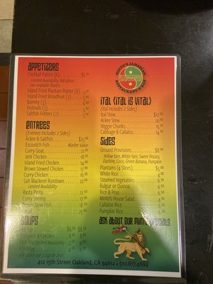 Menu photo 6 Mintos jamaican Restaurant & bar Oakland, CA Menu photo 6 Mintos jamaican Restaurant & bar Oakland, CA