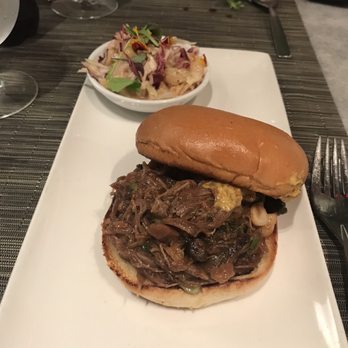 One Flew South - Pulled Duck Sandwich - New American Near Me - Atlanta, Georgia