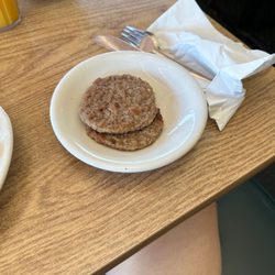 Swedish Pancake House - Watery sausage. Not good.