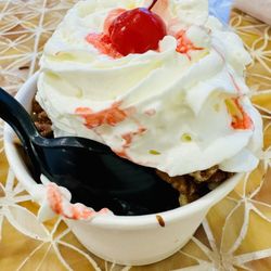 Vinalhaven Candy - Turtle sundae.