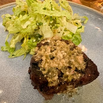 Taverna Philosophia - Petit Filet with Salata - I will 100% order this again. - Mediterranean Near Me - Mount Pleasant, South Carolina Taverna Philosophia - Petit Filet with Salata - I will 100% order this again. - Mediterranean Near Me - Mount Pleasant, South Carolina