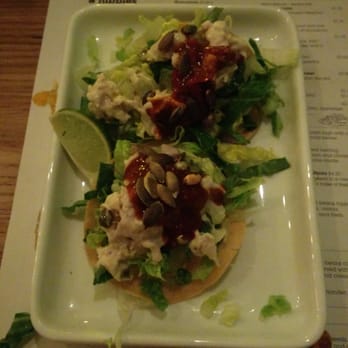 Wahaca - Chicken Caesar tostada - Mexican Near Me - London, XGL
