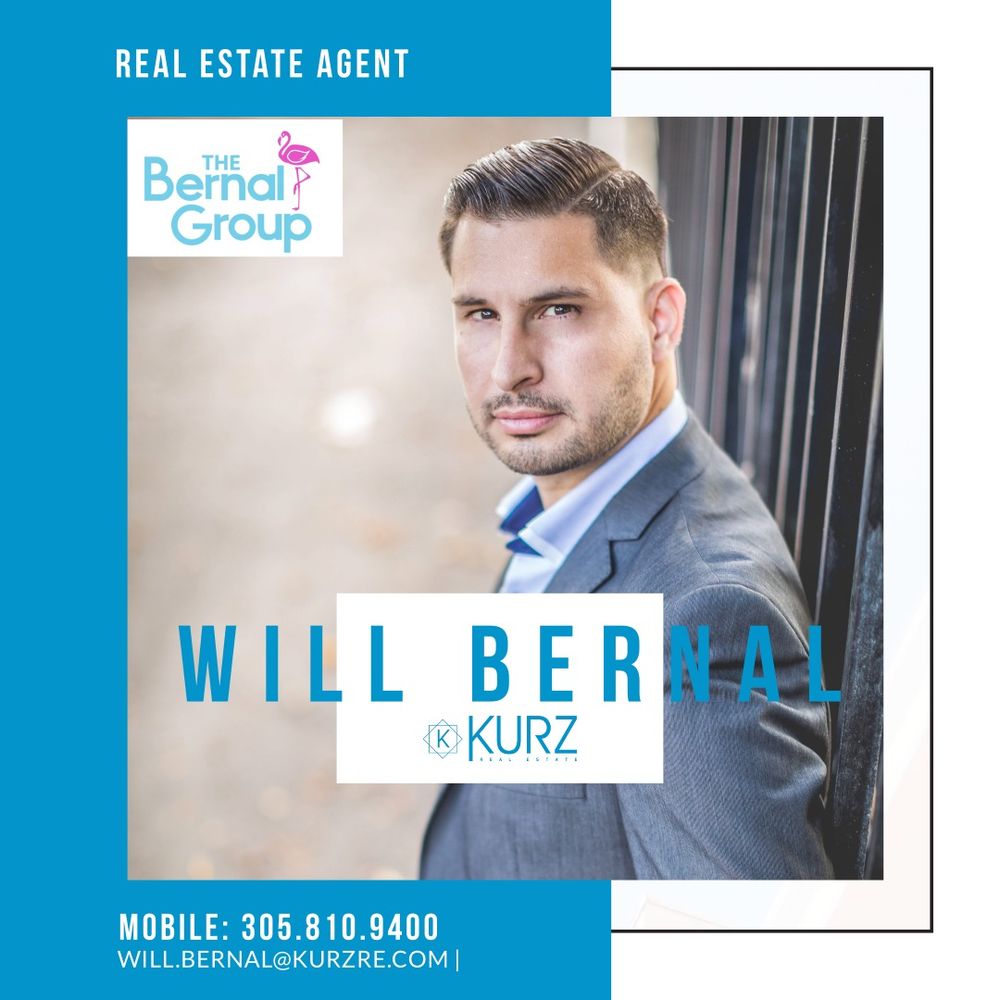 WILL BERNAL THE BERNAL GROUP Contact Agent 9004 SW 152nd St