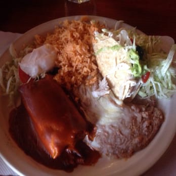 Manuel's Mexican Restaurant - Combination #2 Chicken Taco & Pork Tamale - Mexican Near Me - Aptos, California