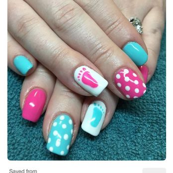 Nails Art - Pinterest photo of what I asked for - Nail Salons Near Me - Canton, Michigan