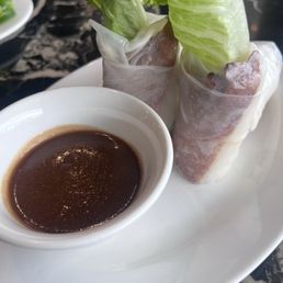 Grilled vietnamese sausage spring. Grilled vietnamese sausage spring.