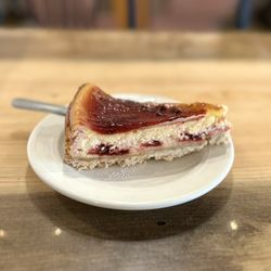 Pups & Cups Cafe - Strawberry Cheesecake