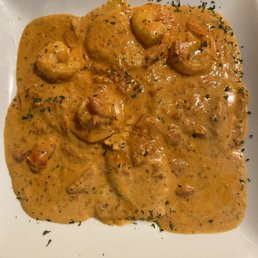 Lobster Ravioli with Shrimp