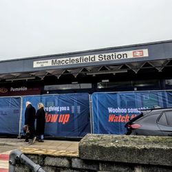 Macclesfield Railway Station - View of Macclesfield Station