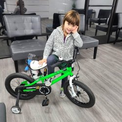California Bright Dental - Our daughter won a raffle at the office! She had such a wonderful experience meeting Dr. Deza and the staff. Soon to be 5 and no cavities!