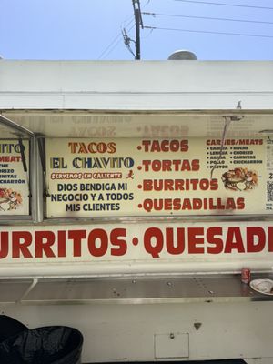 Menu photo 1 Tacos El Chavito Huntington Beach, CA Menu photo 1 Tacos El Chavito Huntington Beach, CA