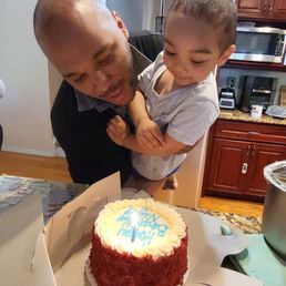Red velvet cake for hub birthday Red velvet cake for hub birthday