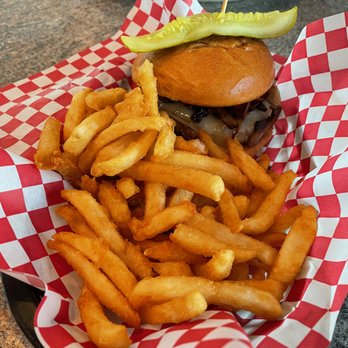 Mustang Sally's Diner - Mushroom burger. - American Near Me - Henderson, Nevada Mustang Sally's Diner - Mushroom burger. - American Near Me - Henderson, Nevada