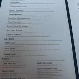 Menu - May 2024