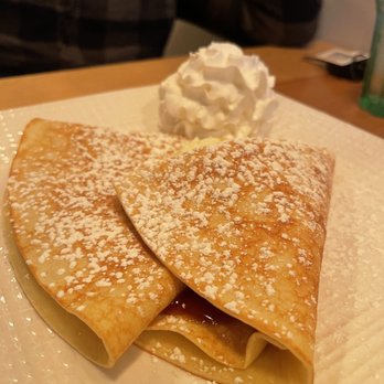 The Shop - Rose Hip Mascarpone Crepe - Cafes Near Me - Binghamton, New York