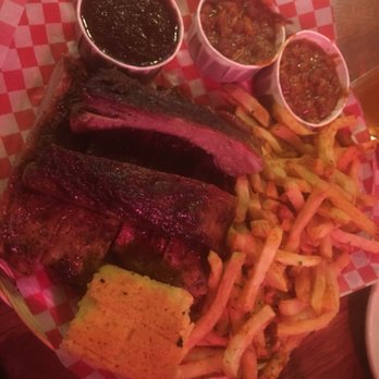 Memphis Blues BBQ - 1/2 slab rib meal - Barbeque Near Me - Vancouver, British Columbia