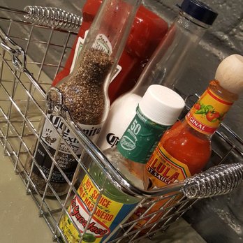 BLU Cantina - Condiment.basket - Bars Near Me - Atlanta, Georgia