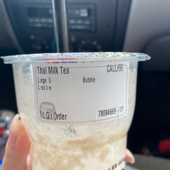 Kung Fu Tea - "Thai milk tea" - Bubble Tea Near Me - Sugar Land, Texas
