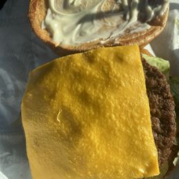 burger patty so cold it won't melt cheese burger patty so cold it won't melt cheese
