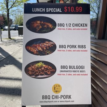 Bbq Chipork - Lunch Special - Chicken Shop Near Me - Queens, New York