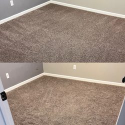 Elite Carpet Care - Before and after of our son's room.