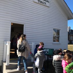 Troy Historic Village - First house were visiting