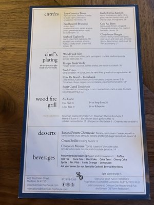 Menu photo 3 River Oak Chophouse Madison, IN