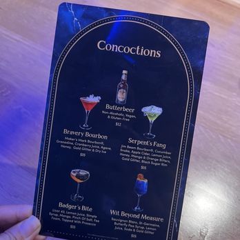 Cosm Los Angeles - Harry Potter drink menu - Venues & Event Spaces Near Me - Inglewood, California Cosm Los Angeles - Harry Potter drink menu - Venues & Event Spaces Near Me - Inglewood, California
