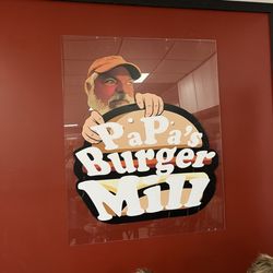 Papa's Burger Mill - Sign