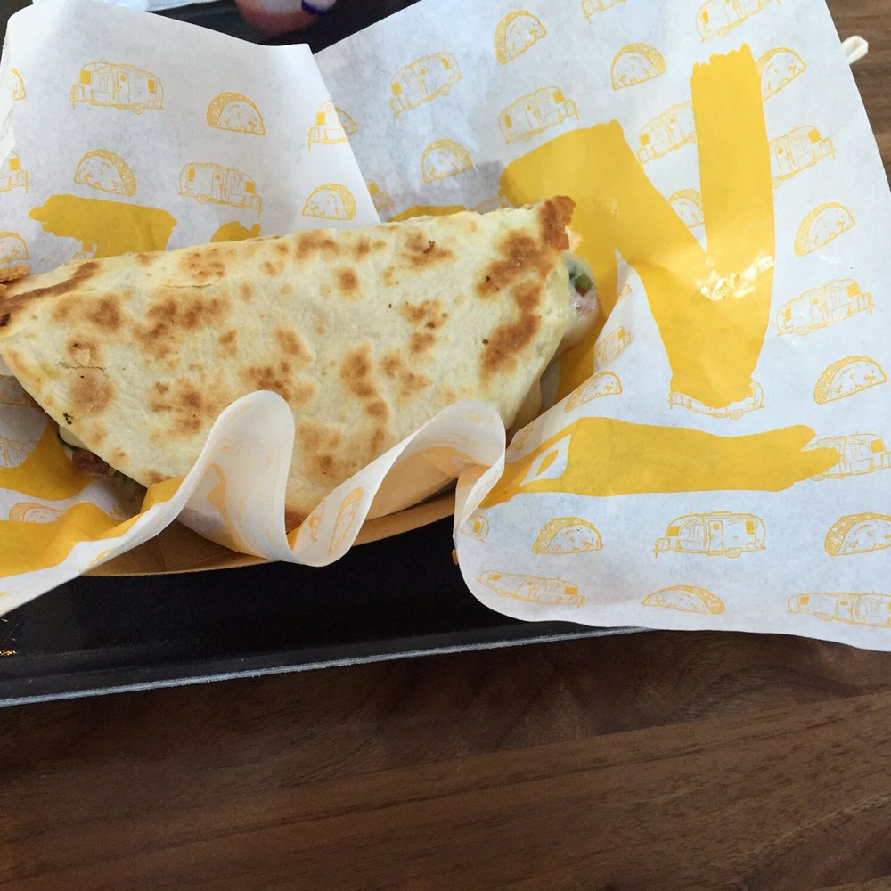 Flagship Commons - Chicken tinga quesadilla - good, but lots of grease! - Food Court Near Me - Omaha, Nebraska