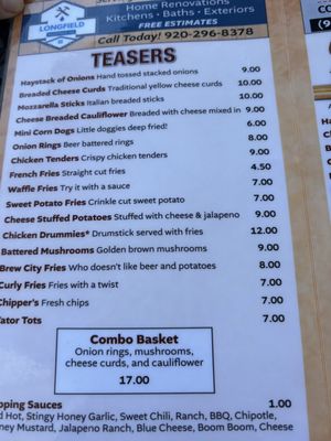 Menu photo 2 The Bell Tabern Beaver Dam, WI Menu photo 2 The Bell Tabern Beaver Dam, WI